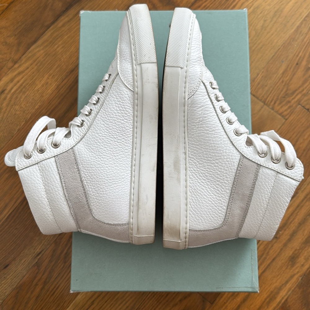 Koio leather high top sneakers (Primo, White, EU 38)